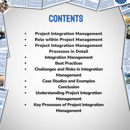 Project Integration Management